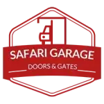 Safari Garage Door and Gate logo providing residential and commercial garage door repair and automatic driveway gate installation in Phoenix Arizona