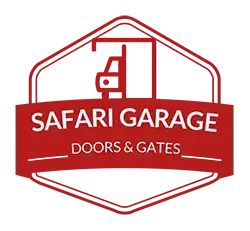 Safari Garage Door and Gate logo providing residential and commercial garage door repair and automatic driveway gate installation in Phoenix Arizona