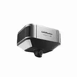 LiftMaster L smart belt drive garage door opener installed in a Mesa Arizona residential garage