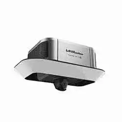 LiftMaster L smart belt drive garage door opener with built in camera installed in a Phoenix Arizona residential garage