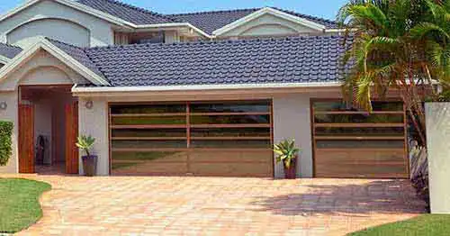 Aluminum and glass garage door installation in maricopa county safari garage door and gate safari garage door and gate Modern full view glass garage door with aluminum frame installed in Maricopa County Arizona