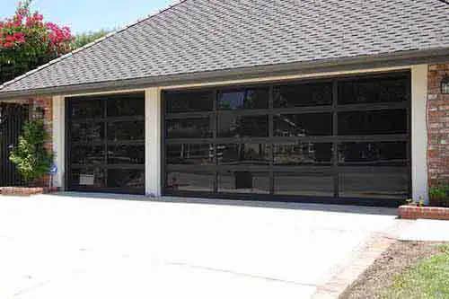 Residential garage door replacement on Arizona home