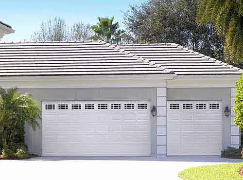 Traditional residential garage door installation in arizona safari garage door and gate safari garage door and gate Standard insulated steel residential garage door installed on a home in Maricopa County Arizona
